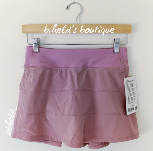 lululemon Pace Rival Mid-Rise Skirt *Long in Pink Taupe, Size 4