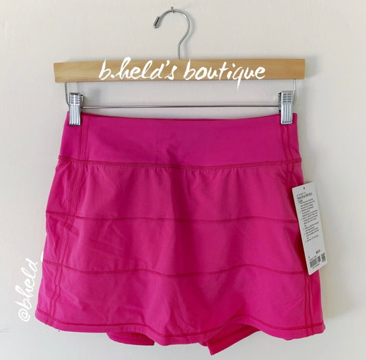 lululemon Pace Rival Mid-Rise Skirt *Long in Sonic Pink, Size 4