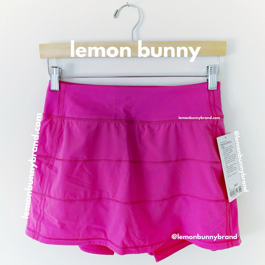 lululemon Pace Rival Mid-Rise Skirt *Long in Sonic Pink, Size 4