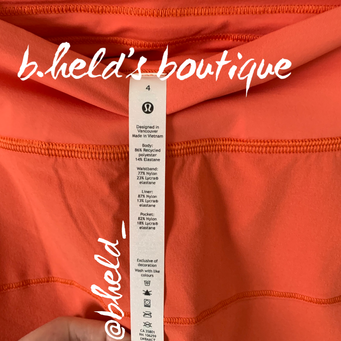 lululemon Pace Rival Mid-Rise Skirt *Long in Warm Coral, Size 4
