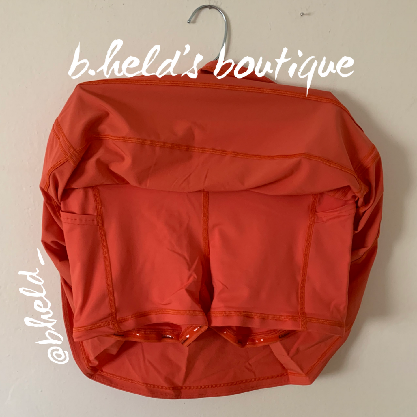 lululemon Pace Rival Mid-Rise Skirt *Long in Warm Coral, Size 4
