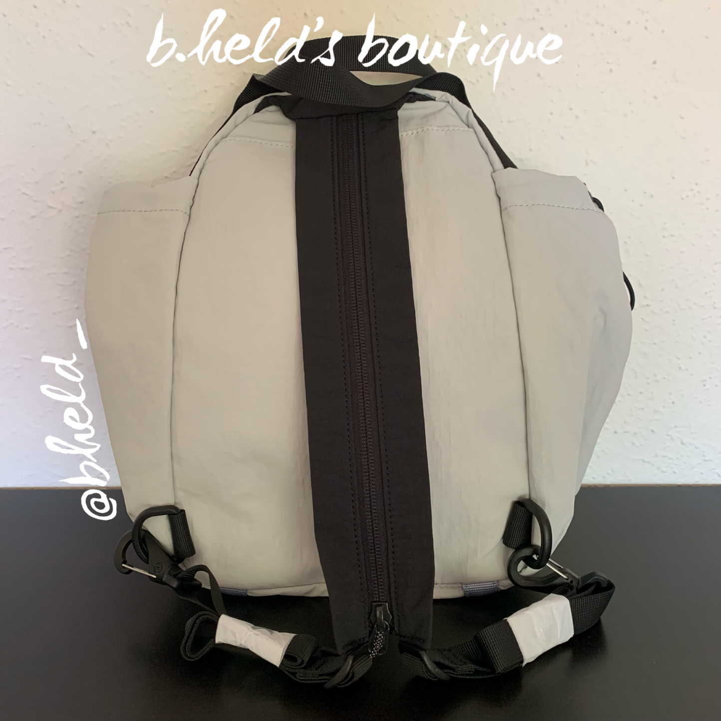 lululemon Pack and Go Multi Wear Bag in Vapor/Black, One Size