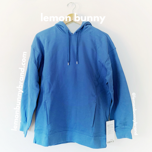 lululemon Perfectly Oversized Hoodie in Soft Denim, Size 4