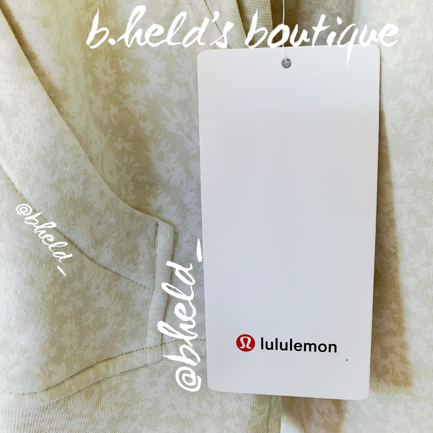 lululemon Scuba Oversized Full-Zip Hoodie in Daisy Vista Light Ivory Natural Ivory, Size XS/S