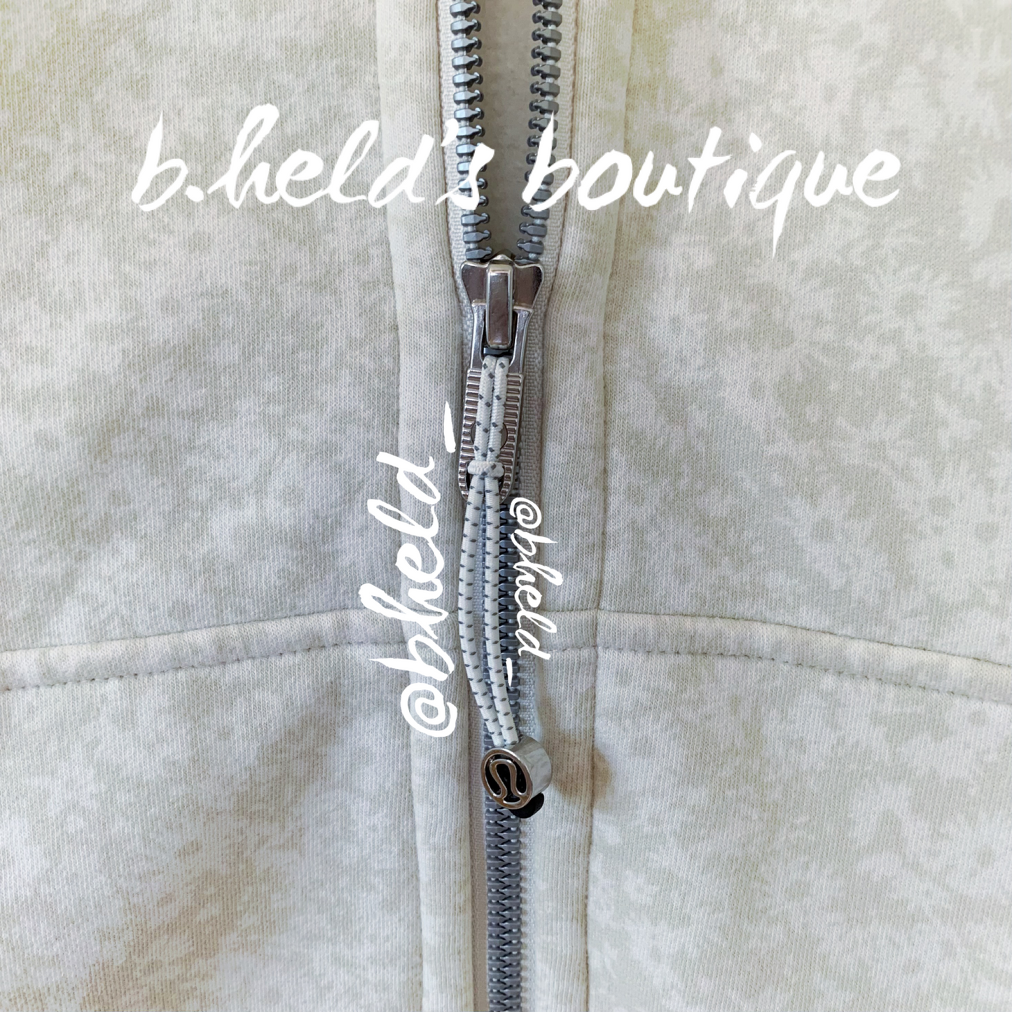 lululemon Scuba Oversized Full-Zip Hoodie in Daisy Vista Light Ivory Natural Ivory, Size XS/S