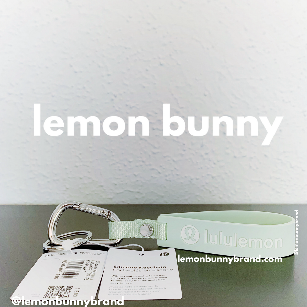 *lemon bunny Curated Bundle: lululemon Everywhere Belt Bag & Silicone Keychain in Kohlrabi Green