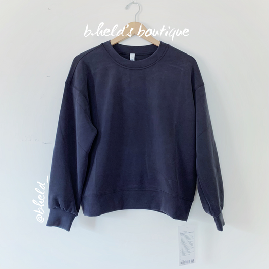 lululemon Softstreme Crewneck Pullover in Black, Size 4