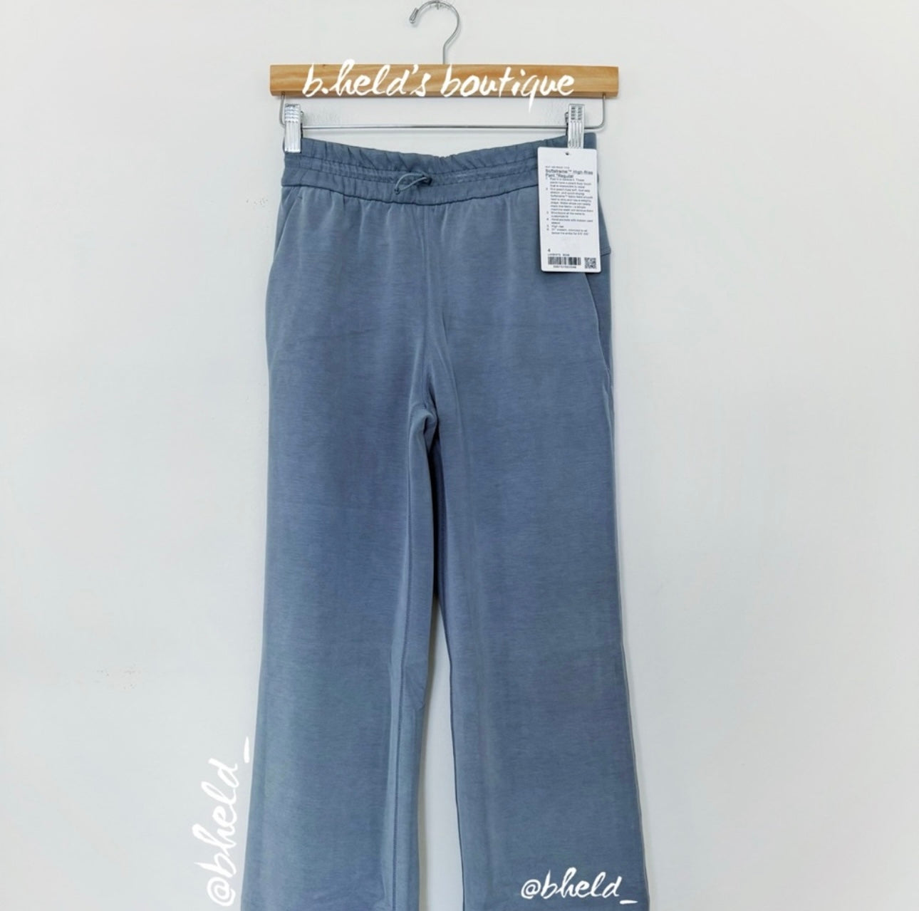 lululemon Softstreme High-Rise Pant in Belgian Blue, Size 4
