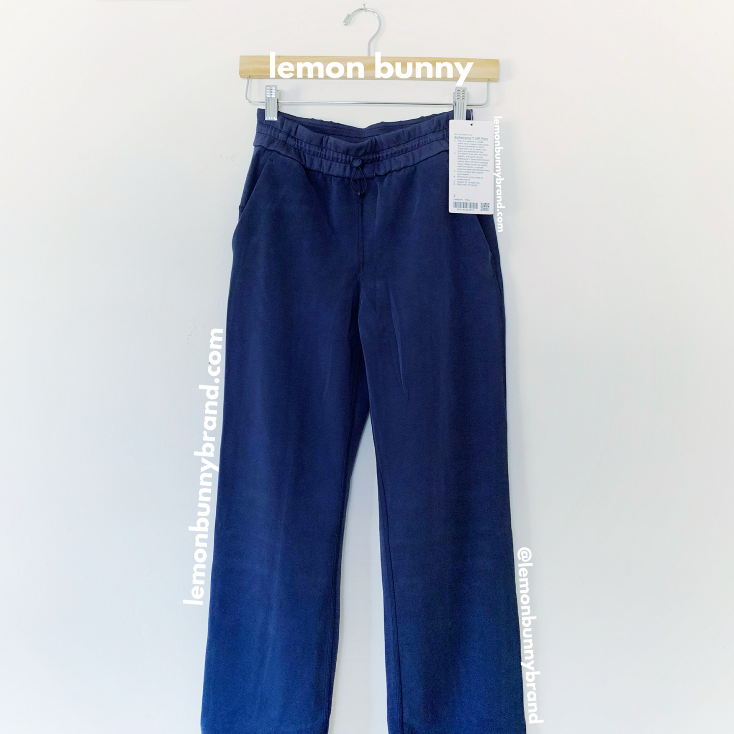 lululemon Softstreme High-Rise Pant in True Navy, Size 2