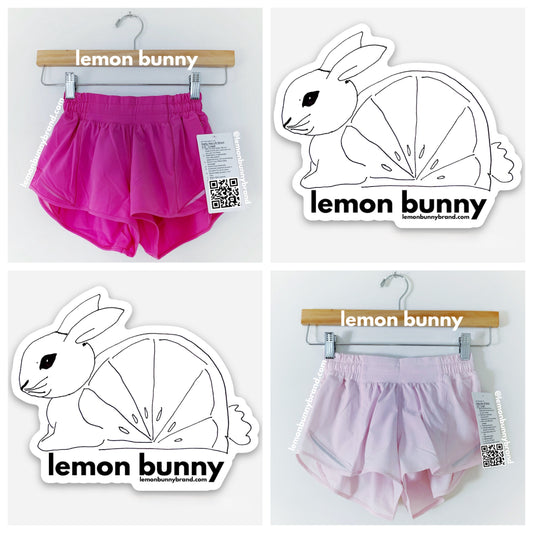 *lemon bunny Curated Bundle: 2 lululemon Hotty Hot Shorts in Sonic Pink Milkshake, Size 2