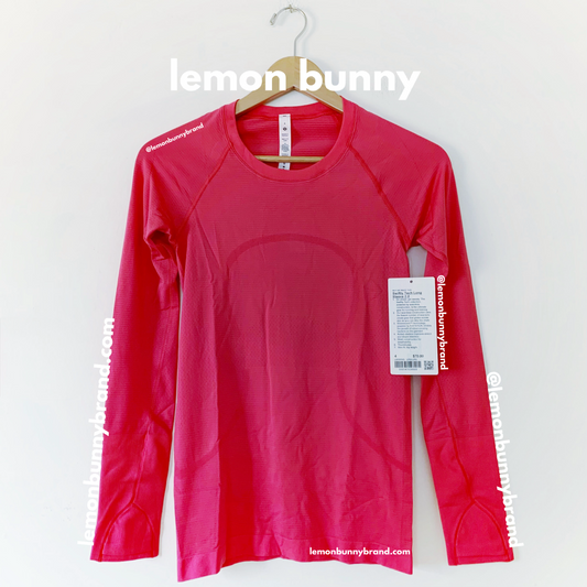 lululemon Swiftly Tech Long Sleeve Shirt 2.0 in Lip Gloss/Lip Gloss, Size 4