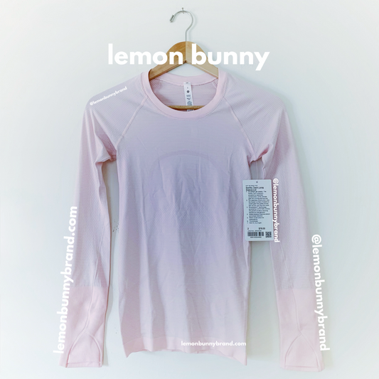 lululemon Swiftly Tech Long Sleeve Shirt 2.0 in Strawberry Milkshake/Strawberry Milkshake, Size 2
