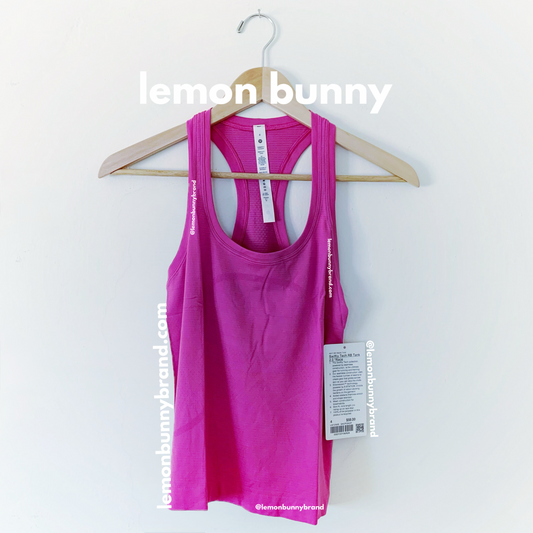 lululemon Swiftly Tech Racerback Tank Top 2.0 *Race Length in Sonic Pink/Sonic Pink, Size 4