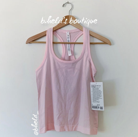 lululemon Swiftly Tech Racerback Tank Top 2.0 *Race Length in Strawberry Milkshake/Strawberry Milkshake, Size 4