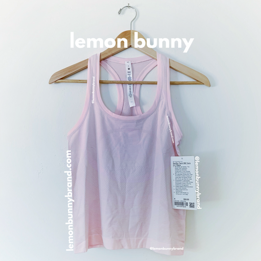 lululemon Swiftly Tech Racerback Tank Top 2.0 *Race Length in Strawberry Milkshake/Strawberry Milkshake, Size 4
