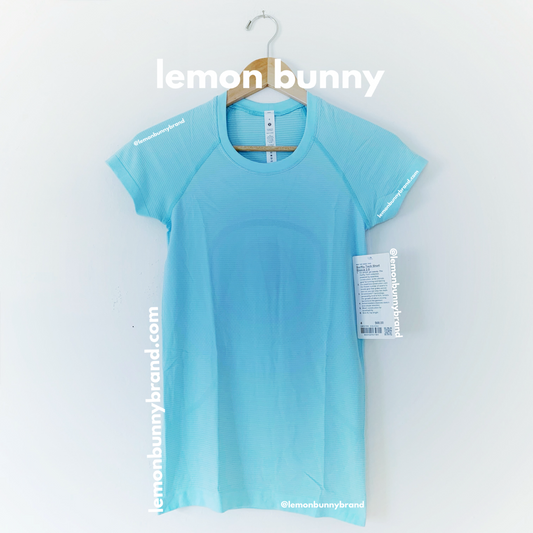lululemon Swiftly Tech Short Sleeve Shirt 2.0 in Icing Blue/Icing Blue, Size 4