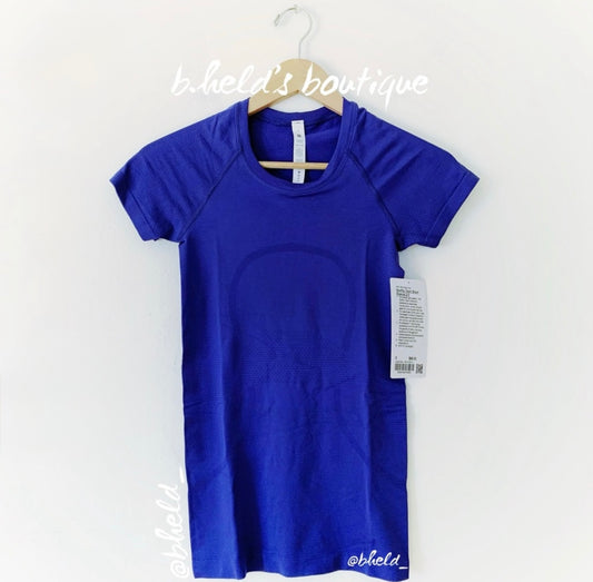 lululemon Swiftly Tech Short Sleeve Shirt 2.0 in Psychic/Psychic, Size 2