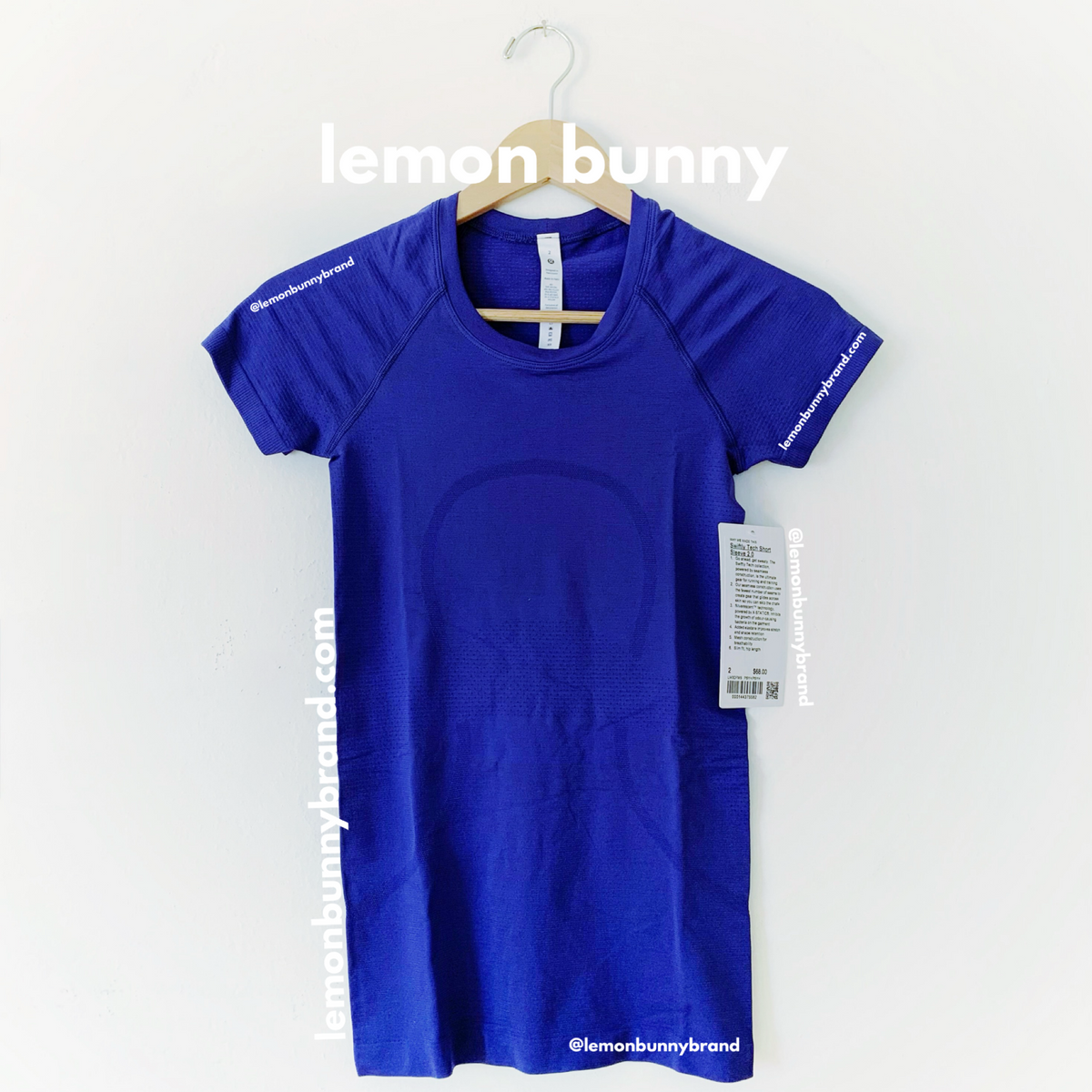 lululemon Swiftly Tech Short Sleeve Shirt 2.0 in Psychic/Psychic, Size 2