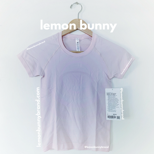 lululemon Swiftly Tech Short Sleeve Shirt 2.0 *Race Length in Flush Pink/Flush Pink, Size 2