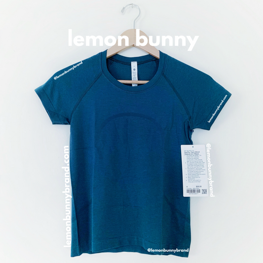 lululemon Swiftly Tech Short Sleeve Shirt 2.0 *Race Length in Green Jasper/Green Jasper, Size 4
