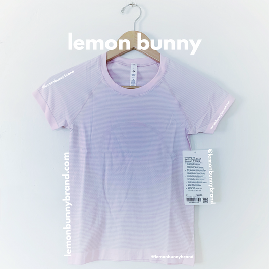 lululemon Swiftly Tech Short Sleeve Shirt 2.0 *Race Length in Meadowsweet Pink/Meadowsweet Pink, Size 2