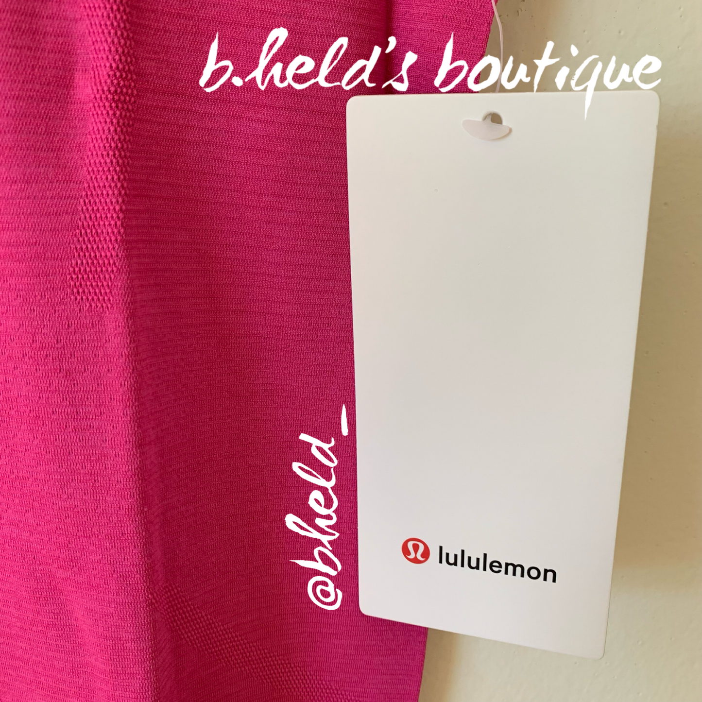 lululemon Swiftly Tech Short Sleeve Shirt 2.0 *Race Length in Sonic Pink/Sonic Pink, Size 4