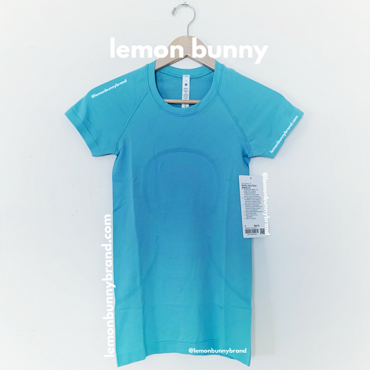 lululemon Swiftly Tech Short Sleeve Shirt 2.0 in Tidal Teal/Tidal Teal, Size 2