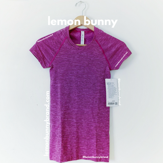 lululemon Swiftly Tech Short Sleeve Shirt 2.0 in Wee Are From Space Sonic Pink, Size 2
