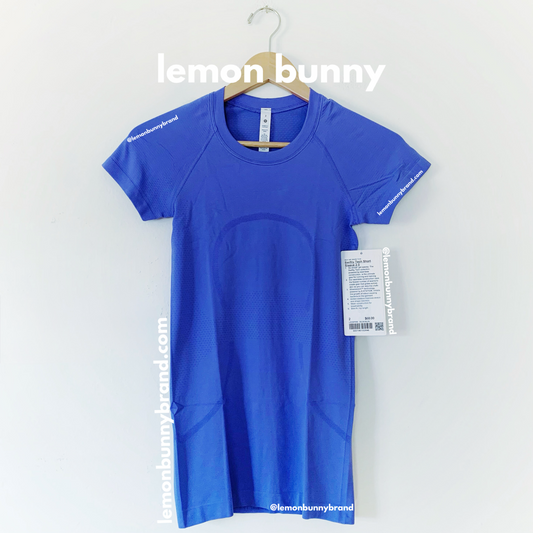 lululemon Swiftly Tech Short Sleeve Shirt 2.0 in Wild Indigo/Wild Indigo, Size 2