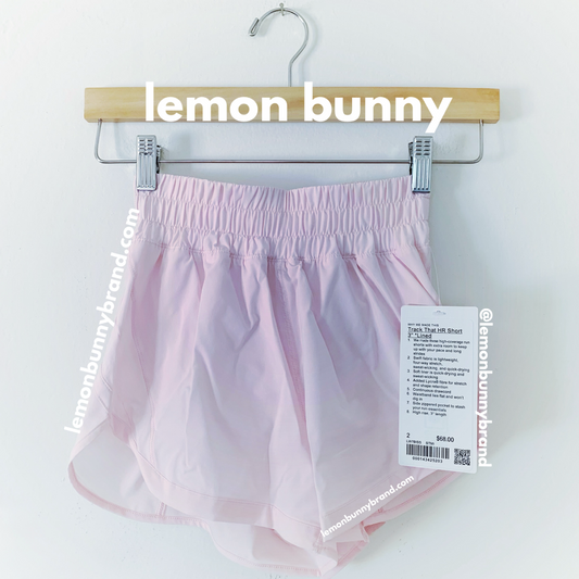 lululemon Track That High-Rise Lined Short 3" in Strawberry Milkshake, Size 2