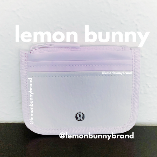 lululemon True Identity Card Case Wallet in Meadowsweet Pink/White Opal, One Size