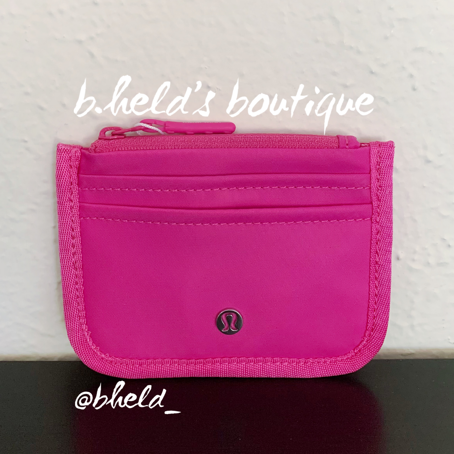 lululemon True Identity Card Case Wallet in Sonic Pink, One Size