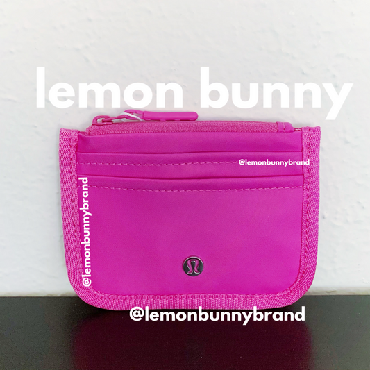 lululemon True Identity Card Case Wallet in Sonic Pink, One Size