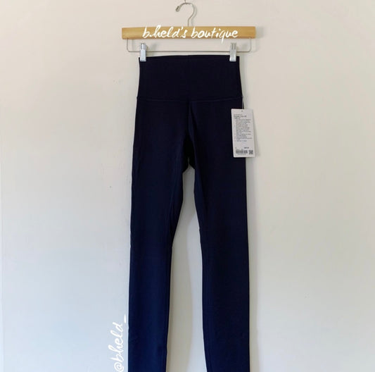 lululemon Wunder Train High-Rise Tight 31" in True Navy, Size 4