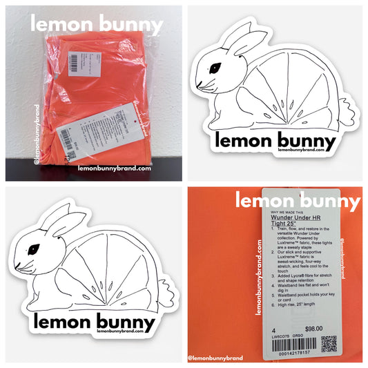 lululemon Wunder Under High-Rise Tight 25" *Luxtreme in Orange Soda, Size 4 (Double-Lined)