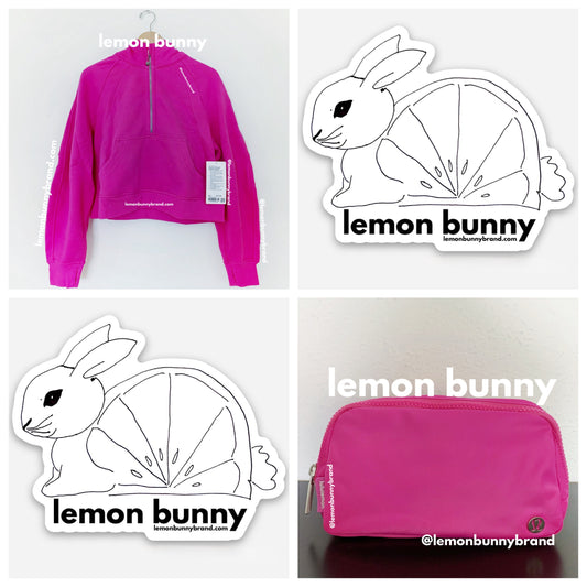 *lemon bunny Curated Bundle: 1 lululemon Scuba Oversized Half-Zip Hoodie & 1 Everywhere Belt Bag in Sonic Pink, Size M/L
